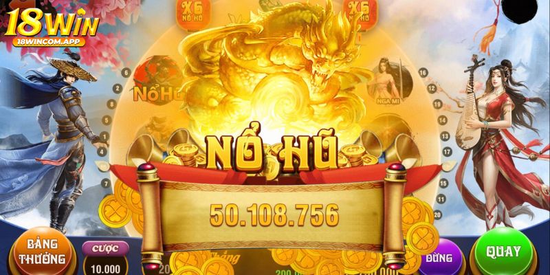Chọn game nổ hũ bạn yêu thích để trúng Jackpot khủng